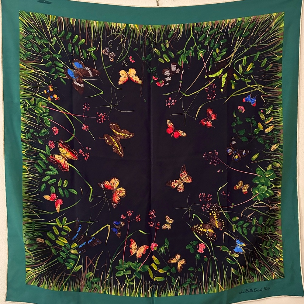 La Belle Créole Silk scarf
